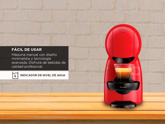 Cafetera Moulinex Dolce Gusto Piccolo XS Roja Capsulas - 2