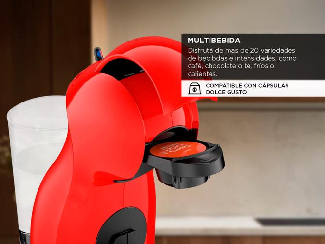 Cafetera Moulinex Dolce Gusto Piccolo XS Roja Capsulas - 3
