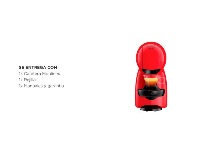 Cafetera Moulinex Dolce Gusto Piccolo XS Roja Capsulas - 5