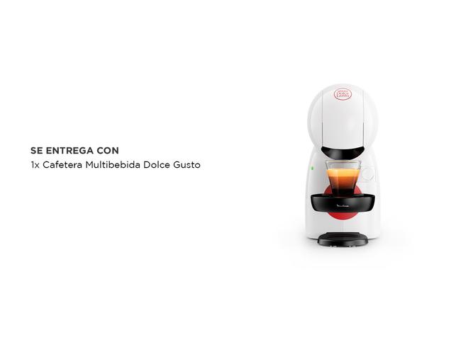 Cafetera Multibebida Dolce Gusto Piccolo xs Blanca - 5