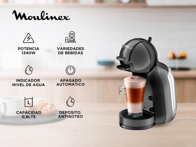  Cafetera Multibebida Moulinex Dolce Gusto Mini Me Negra - 1