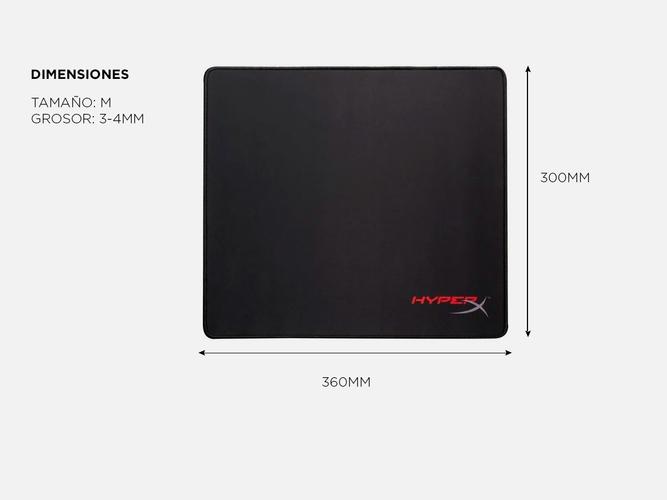 Mousepad Gamer Hyperx Fury S Pro Medium 360x300mm  - 5
