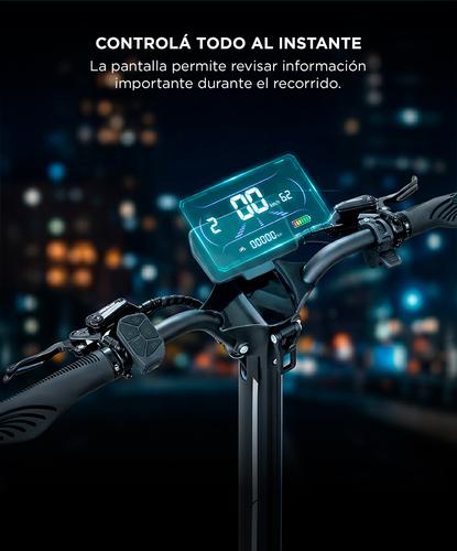 Monopatín Eléctrico Gadnic Motor Brushless 2x 2000W Velocidad Máxima 100 km/h Batería Litio ION 60 V 30Ah - 3