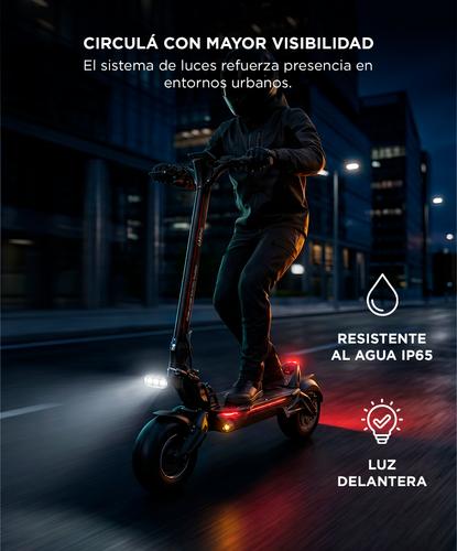 Monopatín Eléctrico Gadnic Motor Brushless 2x 2000W Velocidad Máxima 100 km/h Batería Litio ION 60 V 30Ah - 4