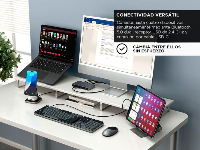 Teclado Satechi SM3 Slim mecánico BT con pack numérico  - 2