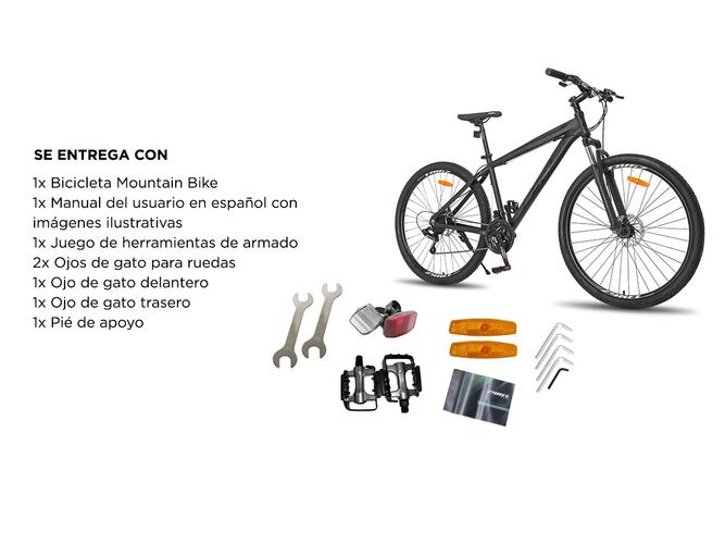 Bicicleta Mountain Bike Zykel MTB29 Con Shimano 21 Velocidades + Freno a Disco - 6