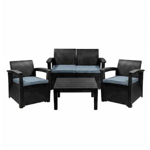 Juego De Living Jardin Exterior Gadnic Komfort 2 Cuerpos - 0