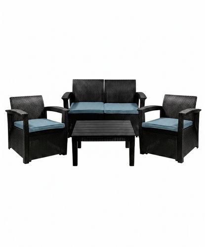 Juego De Living Jardin Exterior Gadnic Komfort 2 Cuerpos - 6