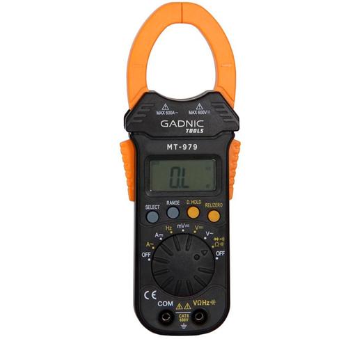 Pinza Amperometrica Gadnic MT-979 Profesional - 0