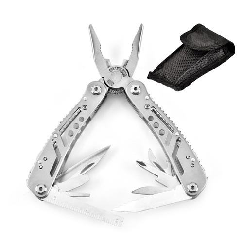 Cuchillo de Bolsillo Multifunción Gadnic 13 en 1 Acero Inoxidable  - 0