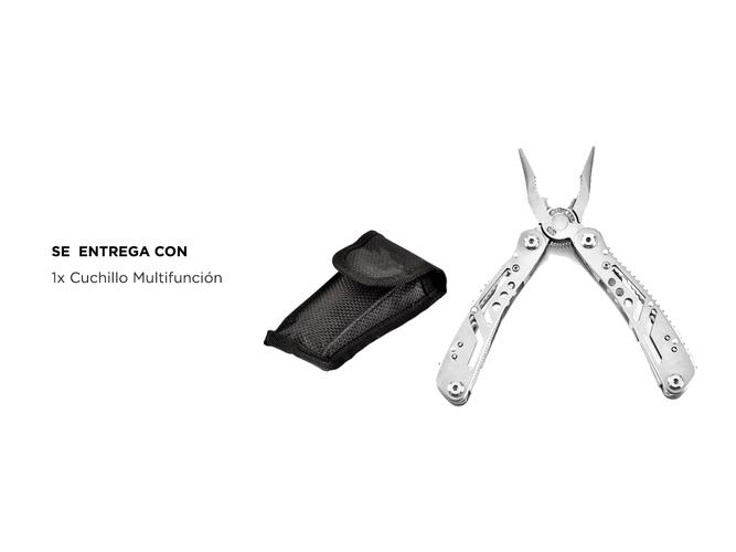 Cuchillo de Bolsillo Multifunción Gadnic 13 en 1 Acero Inoxidable  - 4