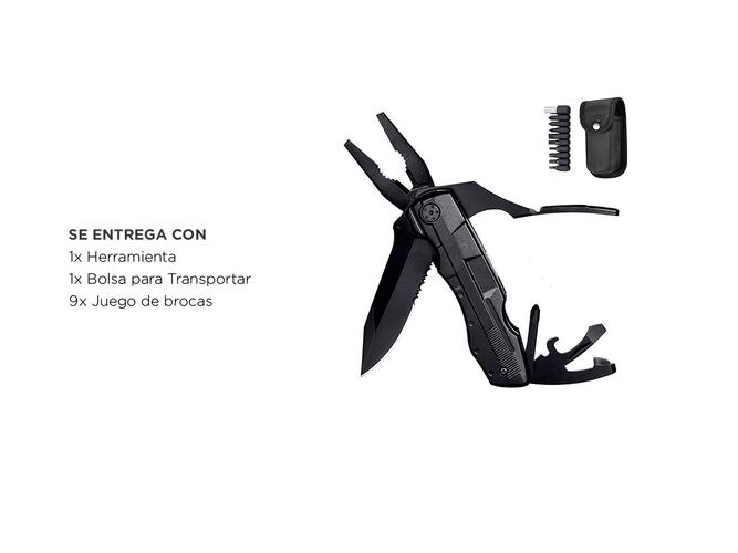 Alicate de Herramientas Multifuncionales Gadnic DFVT10 Plegable - 4