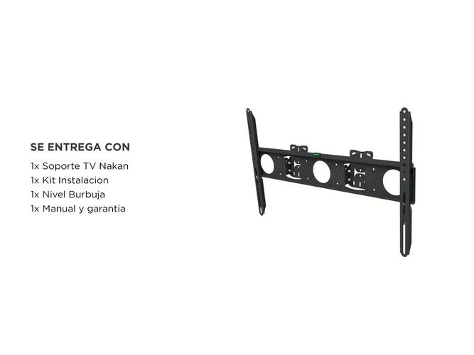 Soporte TV Monitor De Pared 40 a 90 Inclinable Nakan Negro  - 5
