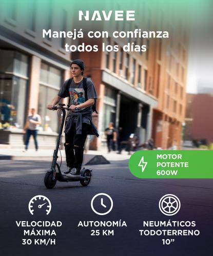 Monopatín Eléctrico Navee V25 600W Autonomía 25 Km Outlet - 1