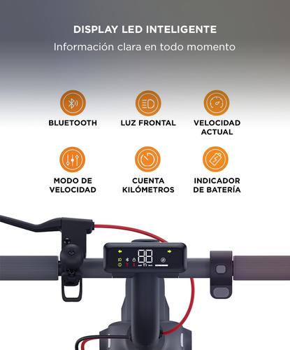 Monopatín Eléctrico Navee V25 600W Autonomía 25 Km Outlet - 5