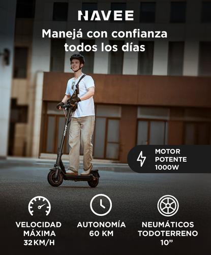 Monopatín Eléctrico Navee GT3 Pro Velocidad 32kmh 1000W Autonomía 60 Km - 1