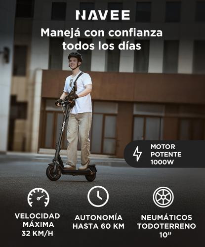 Monopatín Eléctrico Navee GT3 Pro Velocidad 32kmh 1000W Autonomía Hasta 60 Km - 1