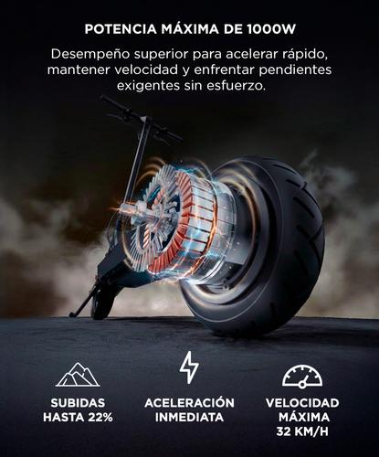Monopatín Eléctrico Navee GT3 Pro Velocidad 32kmh 1000W Autonomía 60 Km - 2