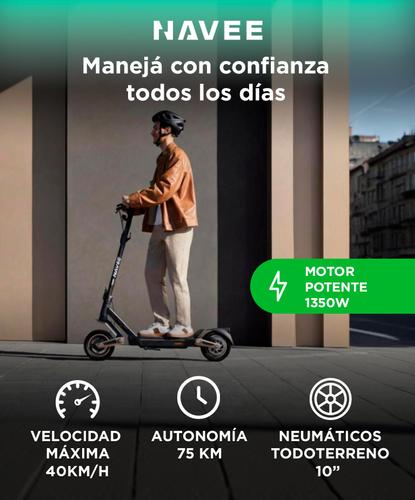 Monopatín Eléctrico Navee ST3 Pro 40kmh 1350W Autonomía 75 Km - 1