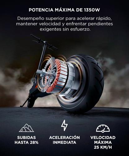 Monopatín Eléctrico Navee ST3 Pro 40kmh 1350W Autonomía 75 Km - 2