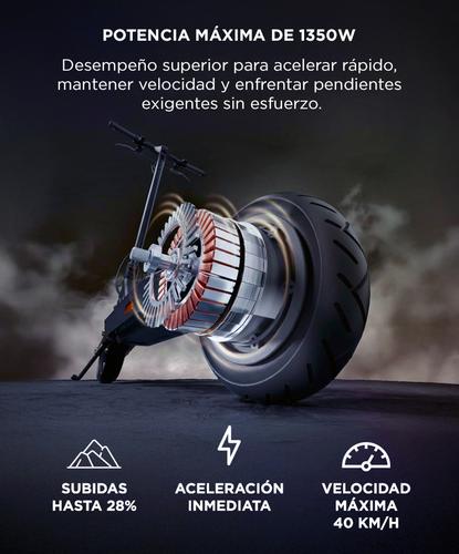 Monopatín Eléctrico Navee ST3 Pro 1350W Autonomía 75 Km Usado - 2