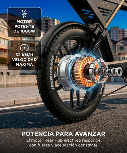 Bicicleta Eléctrica NAVEE KG05 E-Bike Motor 1000W Autonomía 60 Km - 2