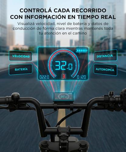 Bicicleta Eléctrica NAVEE KG05 E-Bike Motor 1000W Autonomía 60 Km - 4