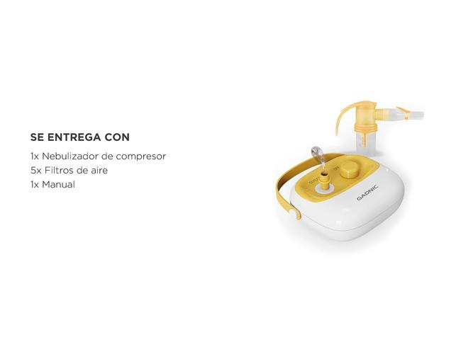 Nebulizador A Piston Gadnic Compacto  - 6