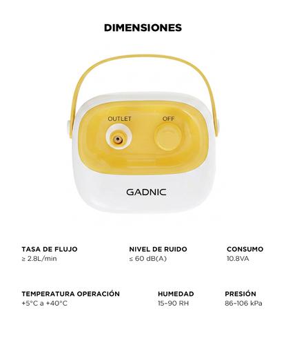 Nebulizador A Piston Gadnic Compacto  - 5