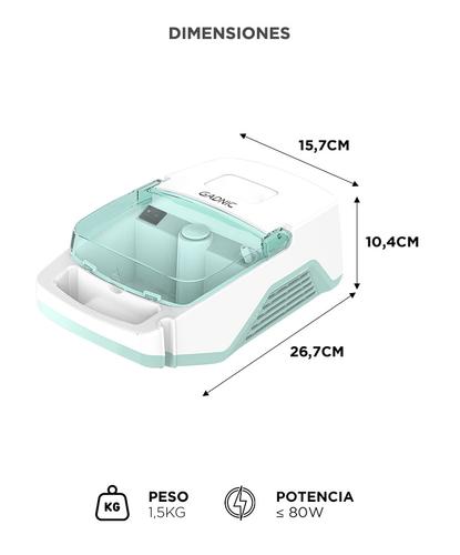 Nebulizador Compresor Portátil Gadnic  - 5