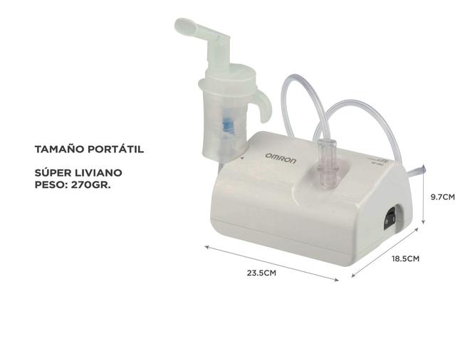 Nebulizador Omron de compresor NE C801 Con dos mascaras - 4