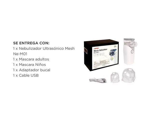 Nebulizador Ultrasónico Maverick Mesh Ne-m01 Portatil Bateria recargable - 5
