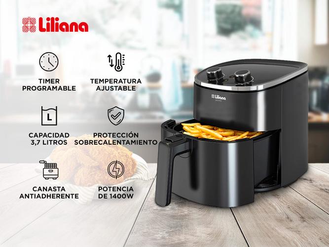 Freidora de Aire Liliana EASYFRY AF930 3 7 litros - 1