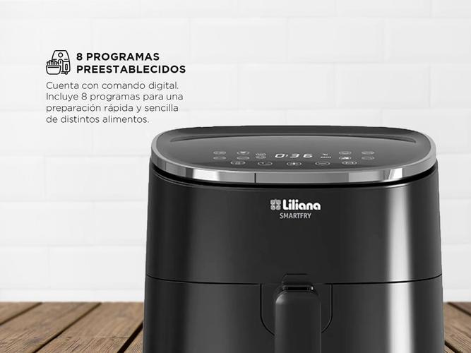 Freidora de Aire Liliana digital SMARTFRY AF931 3 7 litros  - 3