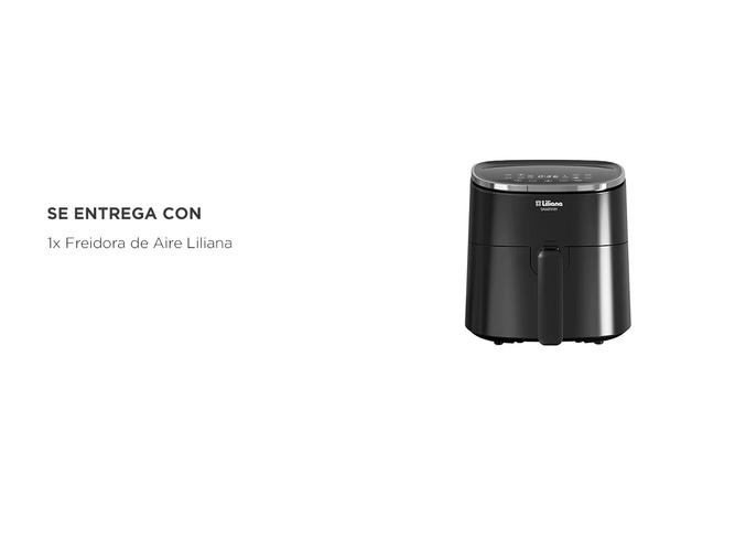 Freidora de Aire Liliana digital SMARTFRY AF931 3 7 litros  - 6