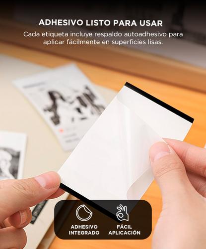 Rollo De Etiquetas Adhesivas Niimbot B21 Pro 50x90mm 90 Piezas Papel Fotográfico Térmico - 2