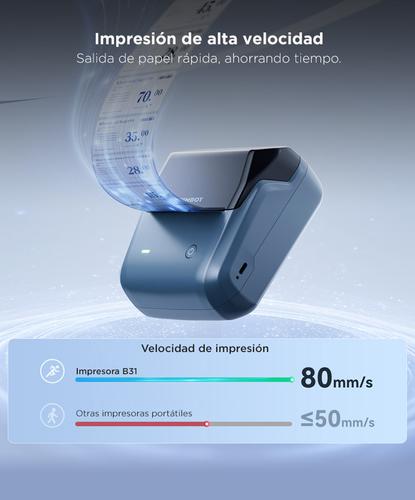 Impresora Térmica Niimbot B31 Etiquetas Adhesivas Bluetooth - 2