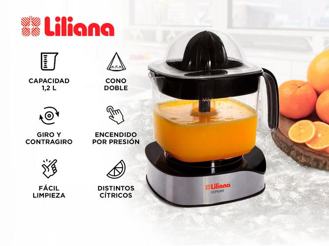 Exprimidor De Jugos Liliana EXPRIMY AE921 Doble Cono - 1