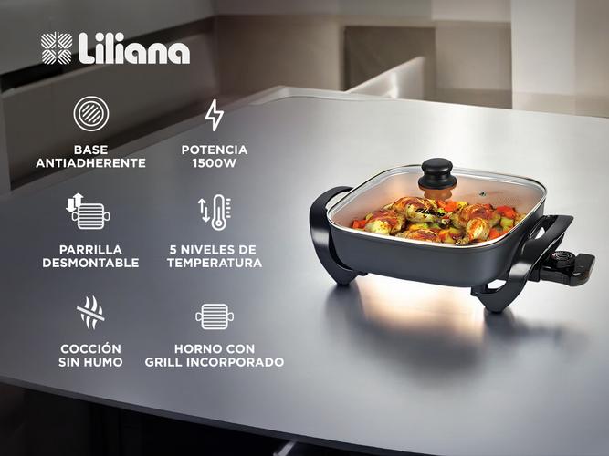 Cocina Eléctrica Multiuso Liliana FULLCOOK AK910 - 1