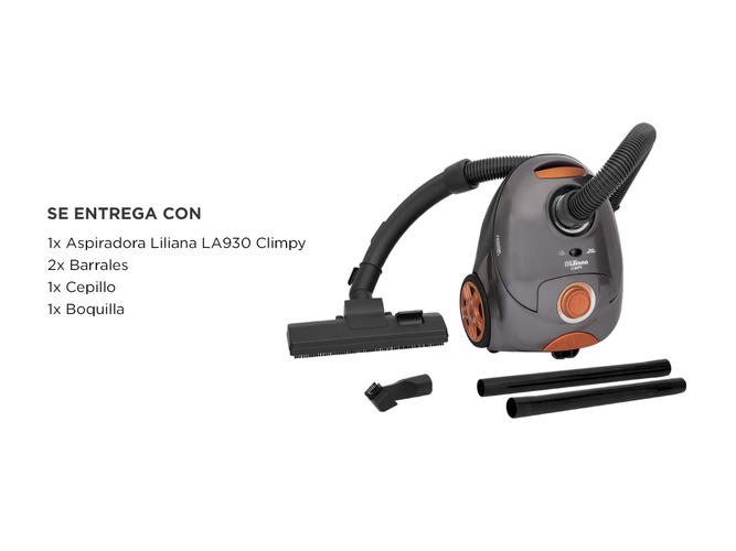 Aspiradora Trineo Liliana LA930 Climpy con Bolsa 2L - 5