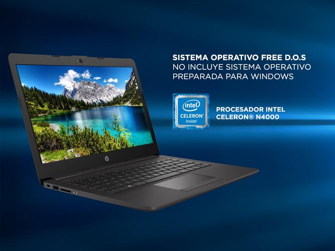 Notebook Hp 240 G6 Intel Dual Core 4Gb 500Gb 14” HD - 2