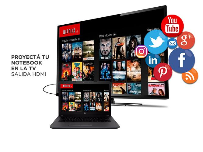 Notebook HP 240 G7 Intel Core I3 4gb 1tb 14