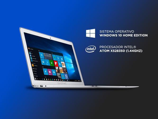 Notebook Gadnic Lumina Intel Dual Core 4Gb 32Gb SSD 15,6