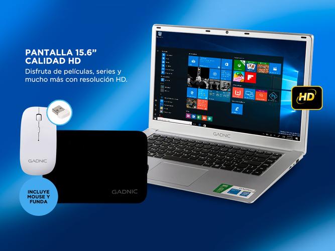 Notebook Gadnic Lumina Intel Dual Core 4Gb 32Gb SSD 15,6