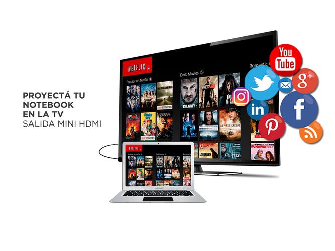 Notebook Gadnic Glow Pro Intel Dual Core 4GB 64GB SSD 14,1