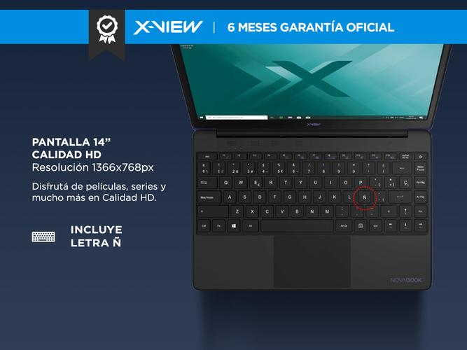 Notebook Xview Novabook Cloudbook Amd A4 4Gb 32Gb 14