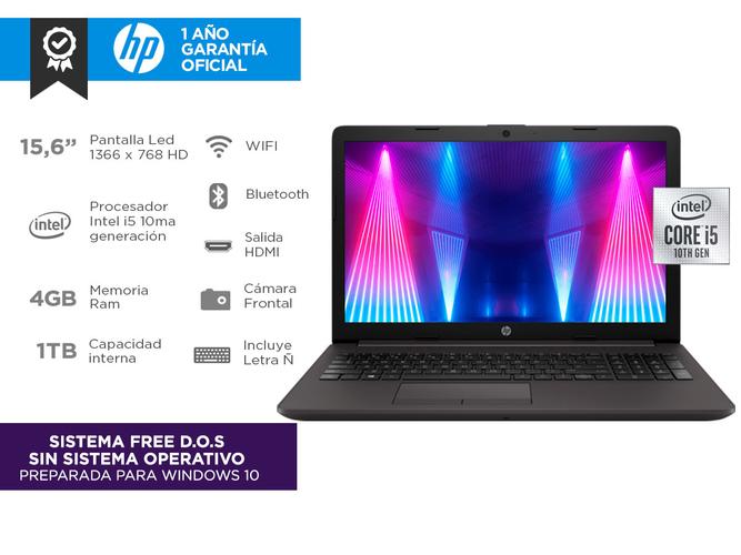 Notebook HP 250 G7 153B9LT Intel Core I5 10ma 4gb 1tb 15,6