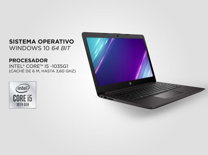 Notebook Hp 240 G7 Intel Core i5 Ram 4gb Ssd 256gb Windows 10 Pantalla 14 - 2