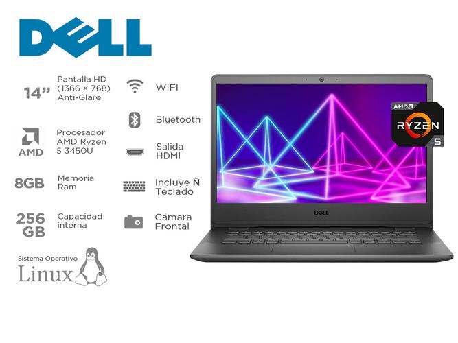 Notebook Dell Vostro 3405 AMD Ryzen 5 8Gb SSD 256Gb 14