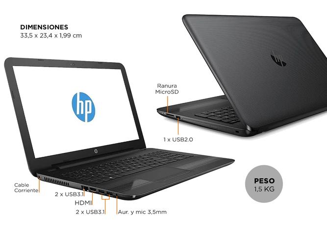 Notebook Hp 240 G7 Intel Core I7 8gb 1tb 14 Pulgadas - 6